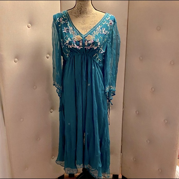 monsoon chiffon dress
